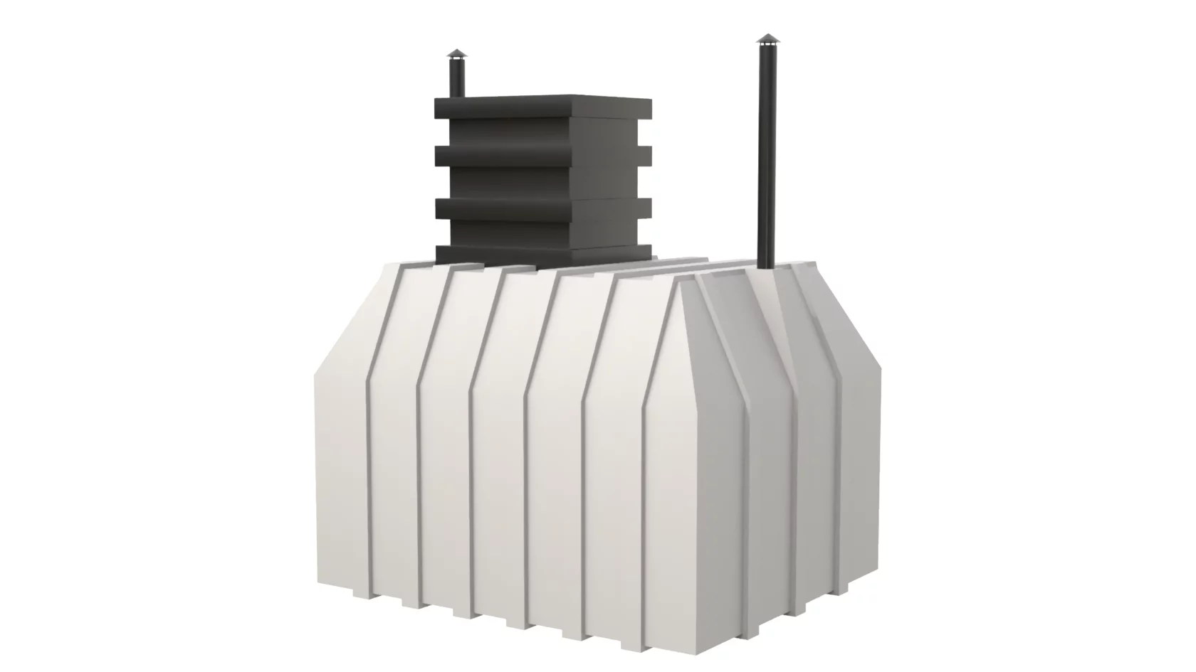 Погреб Арго 5 кубов, с прямоугольной нижней частью