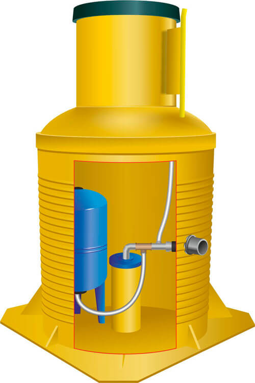 Кессон для скважины К-1