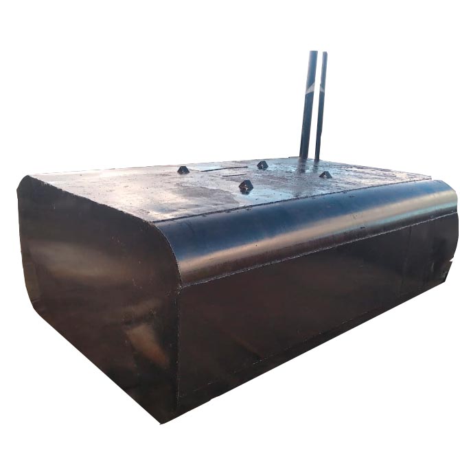 Емкость 8куб из трубы(8мм) и листа(4мм)