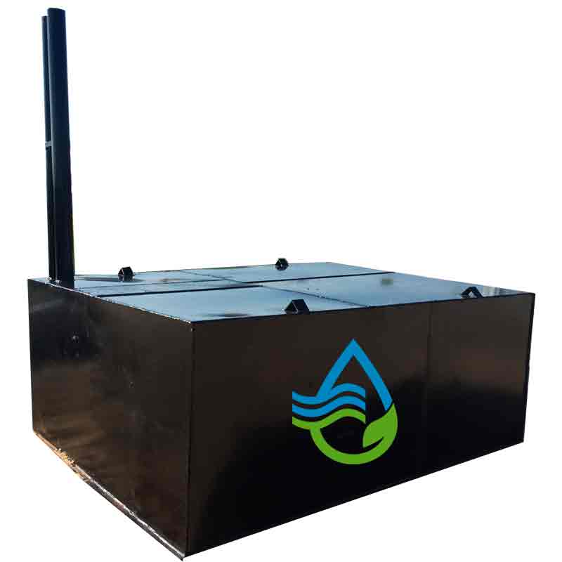 Емкость 7куб из нового металла (3мм)